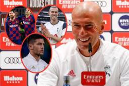 Zidane habló este viernes en conferencia de prensa.