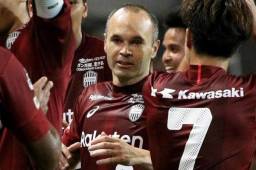 Iniesta llegó esta temporada al Vissel Kobe japonés tras su paso por el Barcelona.