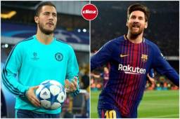 Hazard y Messi son las principales figuras en sus respectivos clubes.