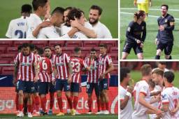 Son cinco fechas las que restan en la Liga de España y el título puede ser para cualquiera de estos cuatro clubes.