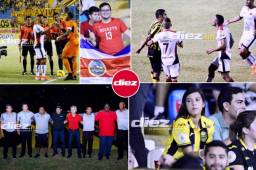 Un bonito ambiente se respiró en el Real España-Alajuelense por la Copa Premier Centroamericana. FOTOS: Yoseph Amaya y Neptalí Romero (Grupo OPSA)