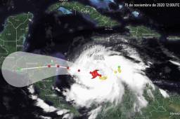 El paso del huracán Iota está pronosticado para la noche del lunes en Honduras.