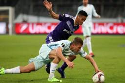 El hondureño Andy Najar es una de las grandes figuras que tendrá Honduras en la eliminatoria y hoy vuelve a jugar después de la lesión de rodilla. Foto: AFP
