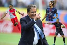 Pinto fue abordado por un periodista en Colombia y habló de Neymar, Cavani y Falcao.