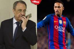 Florentino Pérez reconció el fuerte intéres de fichar a Neymar.