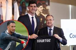 Courtois y Keylor Navas deberán pelear el puesto para ocupar la portería del Real Madrid.