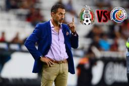 Gustavo Matosas llegó a Monterrey para presenciar el partido entre México y Costa Rica.