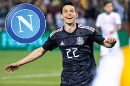Hirving Lozano tendría los días contados en el PSV y jugaría la próxima campaña para el Napoli.