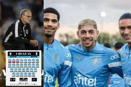 Bielsa deja fuera a sus dos mejores jugadores: la trastocada lista de Uruguay para jugar las eliminatorias Conmebol
