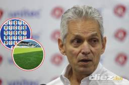 Reinaldo Rueda estuvo presente este sábado en la quinta edición del Congreso de la Escuela de Entrenadores de FFH. Foto: Mauricio Ayala.