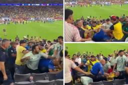 Tremendo zafarrancho armaron aficionados de México y Ecuador tras el partido de la Copa América