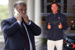 Laporta presumió que le ganaron al Chelsea y PSG en la carrera por el fichaje de Lewandowski.