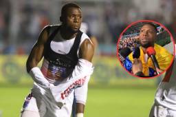 Yustin Arboleda anotó el 2-1 en la final de la Liga Nacional entre Olimpia y Motagua.