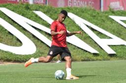 'Choco' Lozano ingresó hasta el minuto 73 con el Girona.