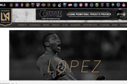 Así fue la presentación del portero hondureño Luis López en el equipo de Los Ángeles con quien jugará a préstamo por una temporada. Foto