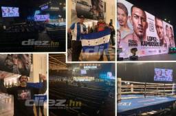 En la previa de una de las peleas del boxeo más grande del año entre Teófimo López y George Kambosos, fanáticos de Honduras se han hecho presentes en el Madison Square Garden para apoyar al rey del peso ligero que representa a nuestro país.