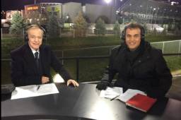 David Faitelson y José Ramón Fernández fueron testigos de la histórica victoria de México en Columbus.