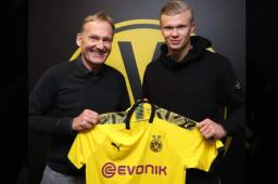 Borussia Dortmund dio el bombazo en el cierre de año y fichó al delantero noruego Erling Haaland. Foto @BVB