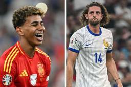 Lamine Yamal terminó siendo clave en la victoria de España ante Francia. Calló la boca a un Rabiot que lo retó en la previa del juego. Foto: AFP.