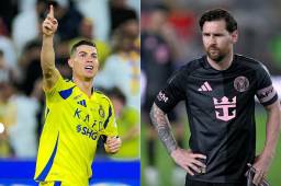 Cristiano Ronaldo sacó más ventaja sobre Messi en la tabla de máximos goleadores.