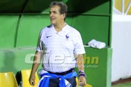 El entrenador de la Selección Sub-20 de Honduras estuvo presente esta noche en Comayagua en el partido amistoso y habló de Bengtson y Costly. Foto DIEZ