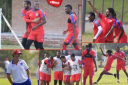 El Olimpia realizó su último entreno pensando en el clásico ante el Marathón por la jornada 3 del torneo Apertura.