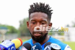 Johnny Palacios apunta a ser uno de los titulares del Honduras ante la selección de México.