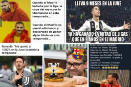 ¡Llegaron los memes! En está ocasión hicimos una recopilación de todo lo que pasó el fin de semana. Las burlas no perdonan a Cristiano por su título en Italia, a Benzema 'por malo' y Messi entró en la colada por no marcar. No te los podes perder.