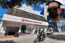 El presidente vitalicito del Motagua se hizo presente en Guatemala para acuerpar al grupo de jugadores.