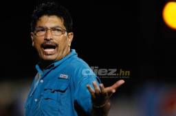 Carlos Martínez destaca el empate ante Motagua y dice que no están solo para pelear la categoría, le apunta a la liguilla. Foto Neptalí Romero