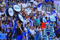 La afición hondureña no podrá presenciar en el estadio el duelo Honduras vs México.
