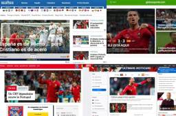 El atacante de Portugal brilló marcándole tres goles a la poderosa España en el debut en el grupo B del Mundial de Rusia 2018. ¡Ahhh! Vean la portada de Olé al 'bicho'.