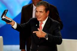 Conmebol recibió el premio de Conmebol en Bogotá.