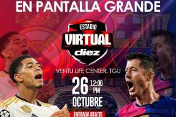 Real Madrid vs Barcelona: Disfrutá del clásico de la Liga de España en el estadio virtual de DIEZ