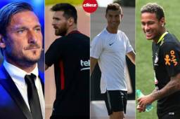 Totti tiene como favorito a Cristiano Ronaldo por delante de Messi y Neymar.