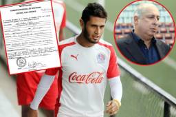 El presidente del Motagua, Eduardo Atala, arremetió contra la Comisión de Disciplina por el leve castigo por una roja directa para el jugador del Olimpia, Alex López.