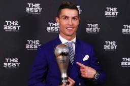 Cristiano Ronaldo ganó el premio The Best el pasado mes de enero, el primero que entregó FIFA en una impresionante gala.