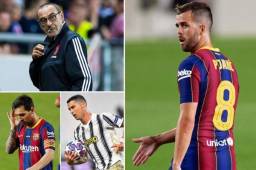 Pjanic confirmó que existía un problema interno con Sarri en la Juventus y comparó jugar al lado de Messi y Cristiano Ronaldo.