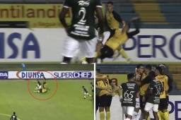 ¡Entrada criminal! Mayron Flores receta tremendo patadón y lesiona a Juan Vieyra; después fue expulsado por codazo