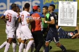 Pedro Troglio invadió la cancha al final del juego para protestar las decisiones de Armando Castro. Lo que escribió el colegiado en el informe arbitral.