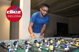 Milo mientras jugaba futbolito. Foto: Juan Salgado.