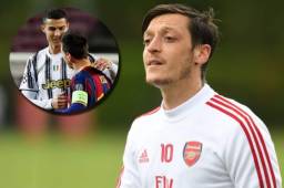 Ozil dio su punto de vista sobre quién es el mejor futbolista de los últimos años entre Cristiano Ronaldo o Messi.