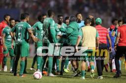Los protagonistas de las riñas en el duelo entre Olimpia y Marathón recibieron su respectivo castigo.