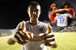 Pedro González debutó en Liga Nacional con Olimpia y lo hizo con gol. FOTOS: Ronald Aceituno.