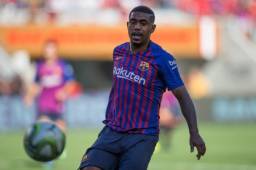 El brasileño Malcom se lesionó y estará de baja en el Barcelona.