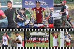 El técnico argentino ya se puso manos a la obra con los albos y vean quién estuvo de visita en el entreno. (Fotos Marvin Salgado).