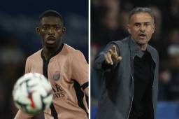 Luis Enrique aclara lo que está pasando con Dembelé en el PSG de Francia.
