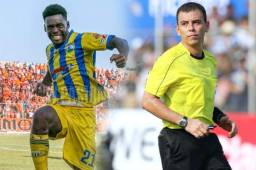 Clayvin Zúniga fue expulsado y estará sin acción por seis juegos; Joel Aguilar Chicas escribió todo lo que hizo en el acta arbitral.