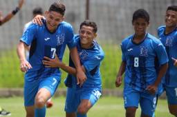 Sub-17 de Honduras logra su primer triunfo en triungular disputada en Guatemala; legionario Nayrobi Vargas anota