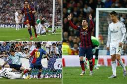 El Santiago Bernabéu es el escenario favorito de Lionel Messi para brillar en los clásicos ha marcado 14 de 24 goles al Real Madrid en su propio estadio.